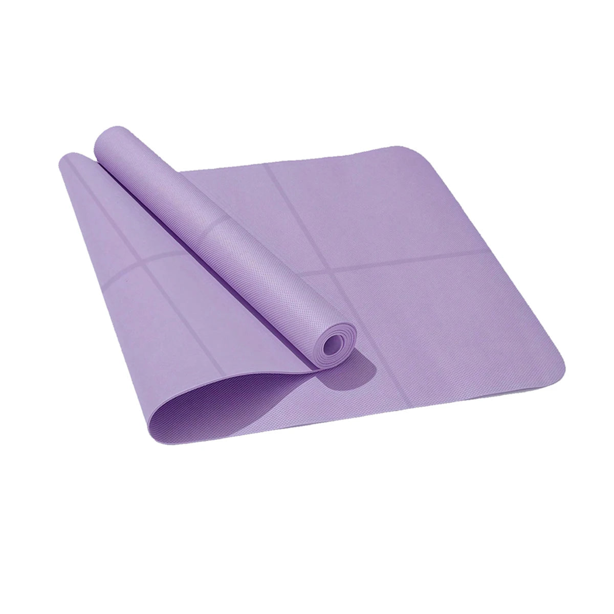 Tapete de Yoga Antiderrapante para Esportes e Fitness – EVA Confortável, 4MM de Espessura