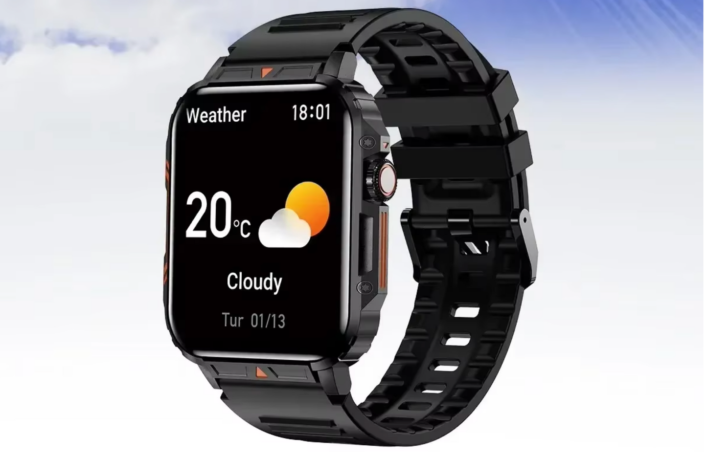 XIAOMI 1.95" Smartwatch Militar – Bluetooth Call, Resistente à Água, Monitoramento Completo