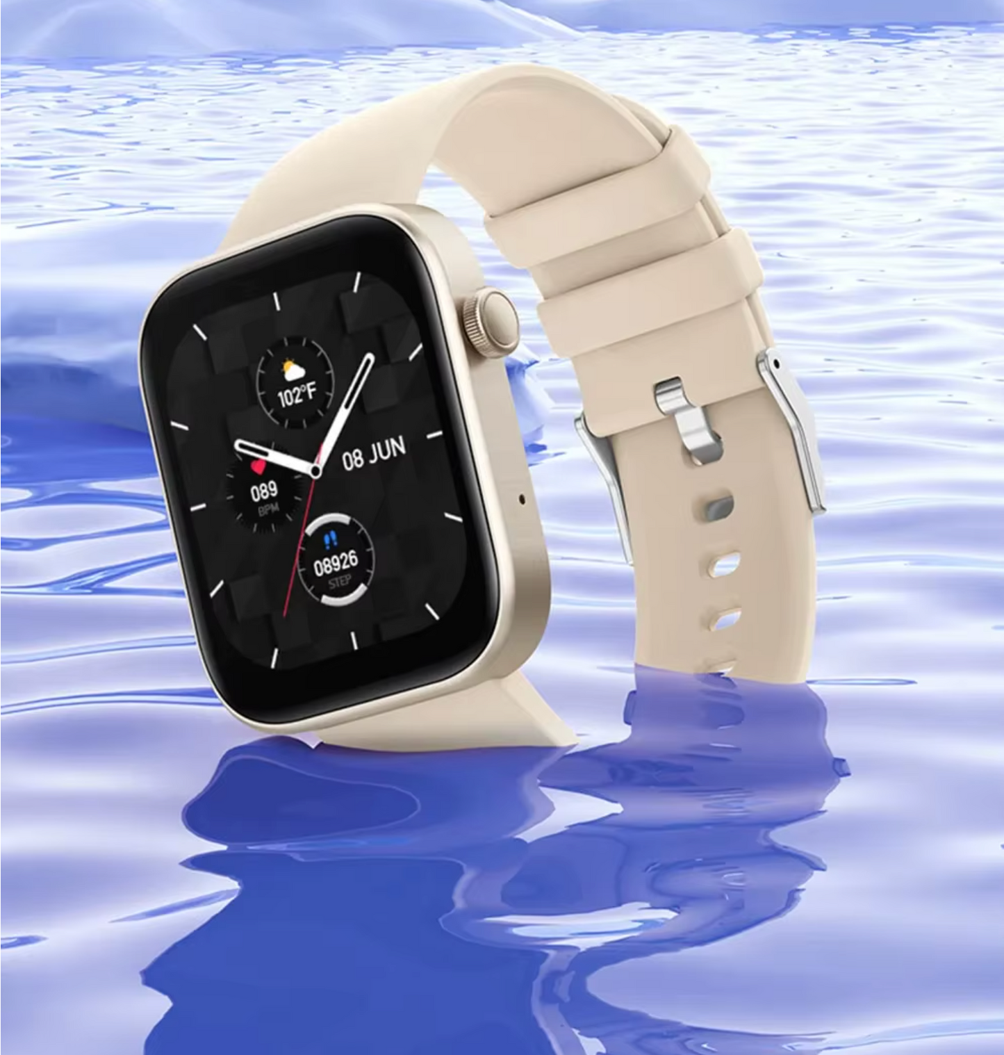 COLMI Smartwatch 1.9" Chamadas Bluetooth, Monitoramento de Saúde, 100+ Modos Esportivos