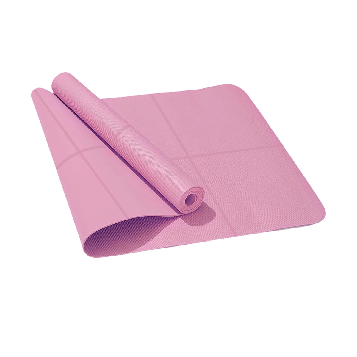 Tapete de Yoga Antiderrapante para Esportes e Fitness – EVA Confortável, 4MM de Espessura