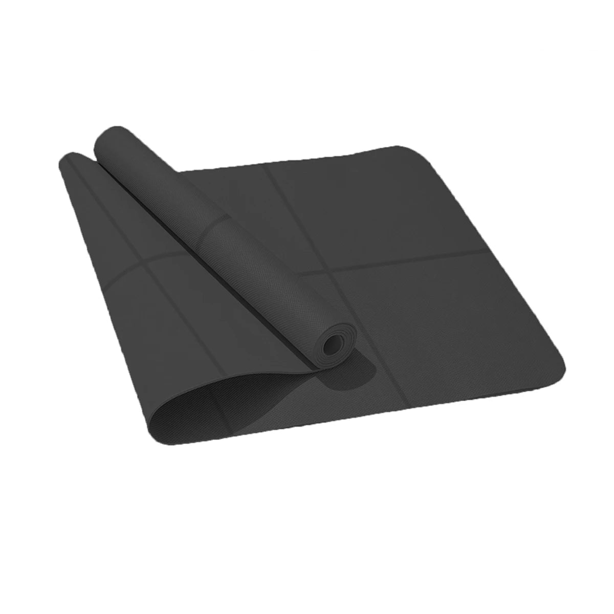 Tapete de Yoga Antiderrapante para Esportes e Fitness – EVA Confortável, 4MM de Espessura