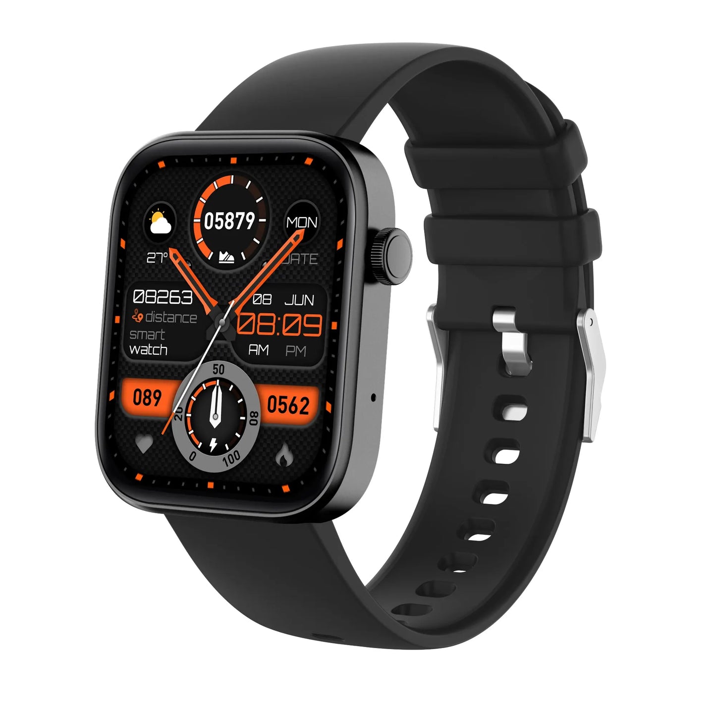 COLMI Smartwatch 1.9" Chamadas Bluetooth, Monitoramento de Saúde, 100+ Modos Esportivos