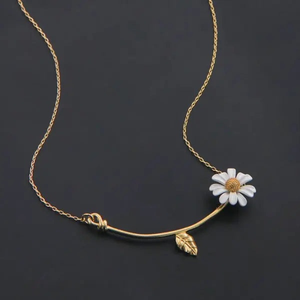 🌼 Conjunto Assimétricos de Margarida Liga de Zinco – Delicadeza