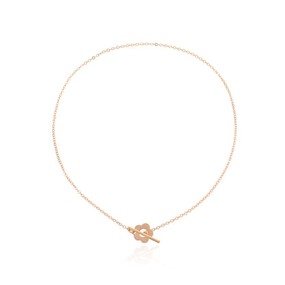 ✨ Colar Choker Luxuoso com Pérolas e Fecho Flor OT ✨